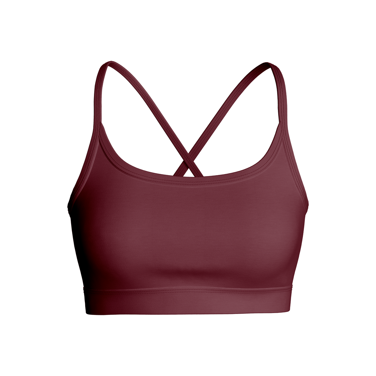 Burgundy Bra